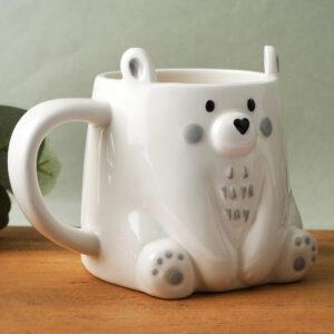 CERAMIC MUG * HUGS & KISSES