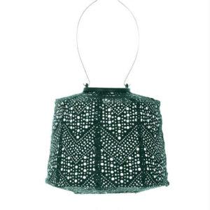Lumiz Lantern Lampshade 20cm Green verso