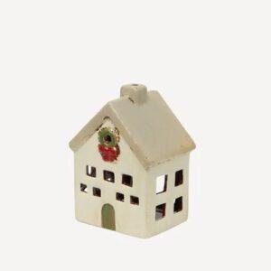 Alsace Tea Light Villa Christmas Stone